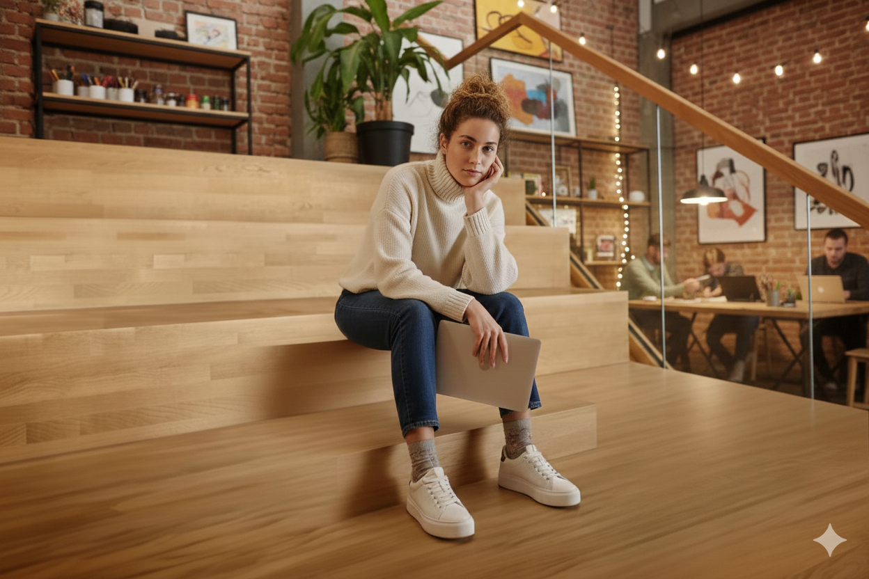 Team collaboration in office